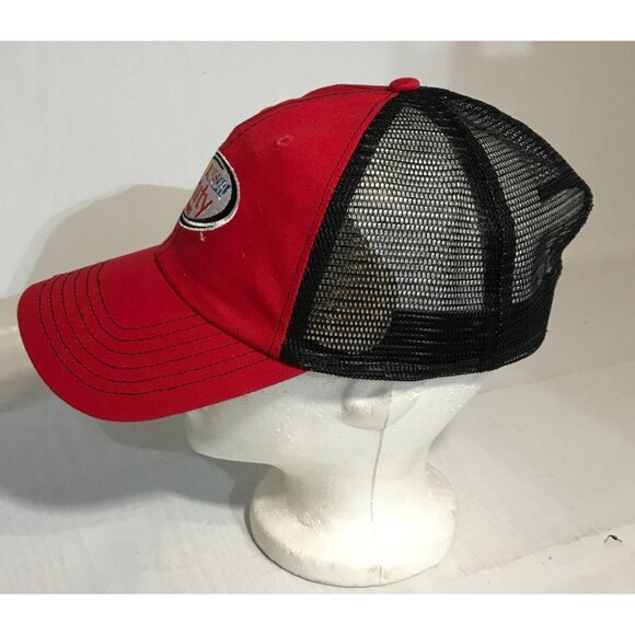 Nascar Xfinity Series Red & Black Adjustable Mesh Back Trucker Hat - Picture 5 of 8